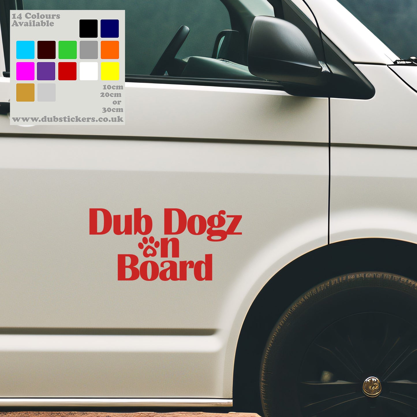 Dub Dogz On Board Decal