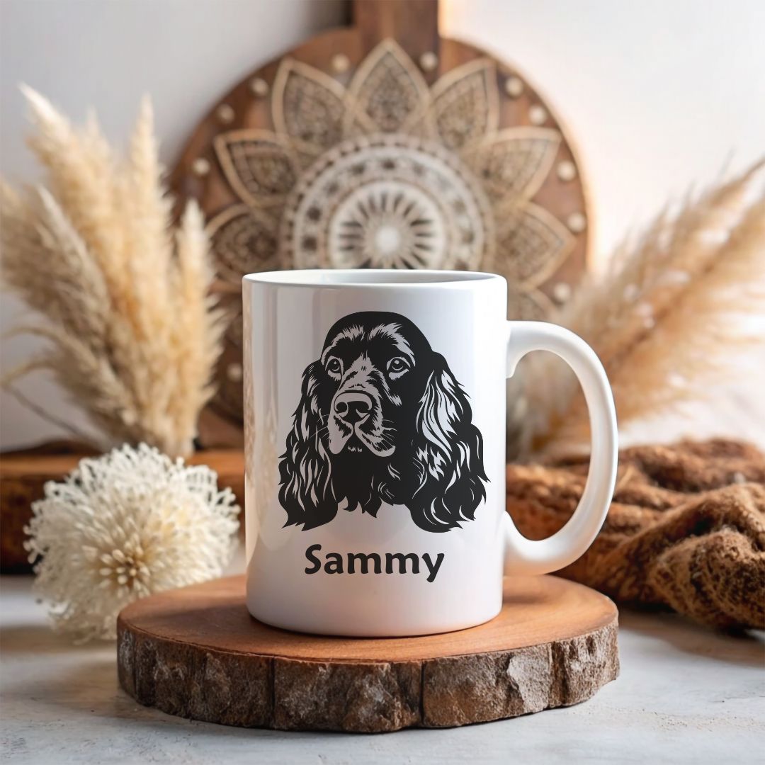 Personalised Cocker Spaniel Mug