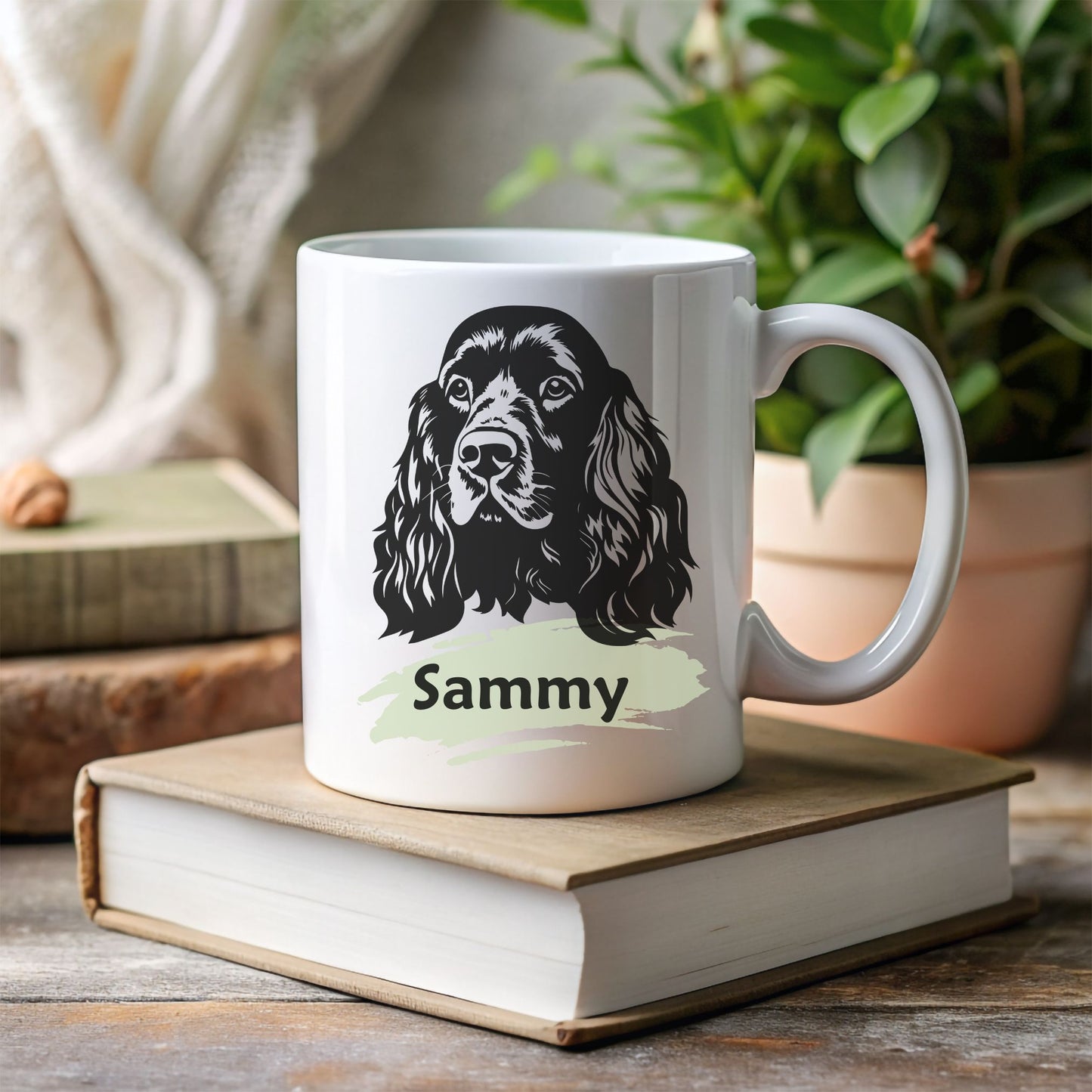 Personalised Cocker Spaniel Mug
