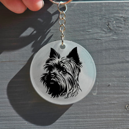 Yorkshire Terrier Keyring