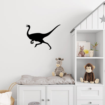 Gallimimus Dinosaur Silhouette Decal Vinyl Waterpoof Sticker Campervan Laptop Window
