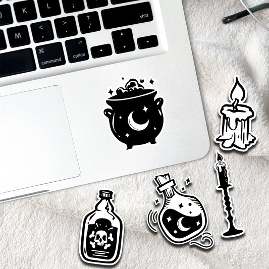Witchy Vinyl Die Cut Sticker Pack 1